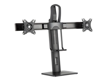 GEMBIRD Stojak biurkowy na dwa monitory z regulacją wysokości 17-27inch do 6kg