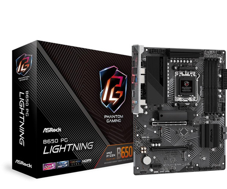 Płyta główna B650 PG LIGHTNING AM5 4DDR5 HDMI M.2 ATX 