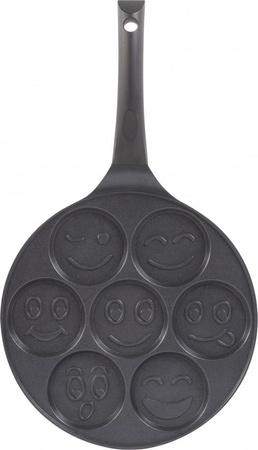 Patelnia Aluminium na 7 placków z powłoka non-stick 27cm