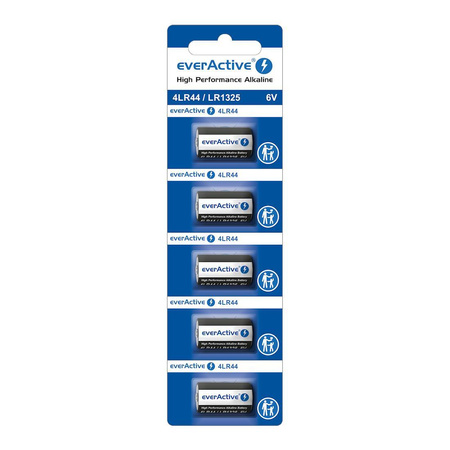 Bateria alkaliczna LR44/LR1325/544A blister 5 szt. 