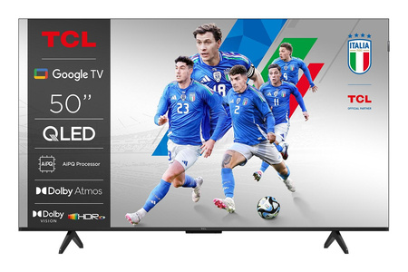 Telewizor TCL 50P79K QLED 50" 4K Ultra HD Google TV Dolby Vision DVB-T2 Titan