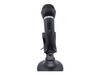 GEMBIRD Condenser microphone with desk-stand black
