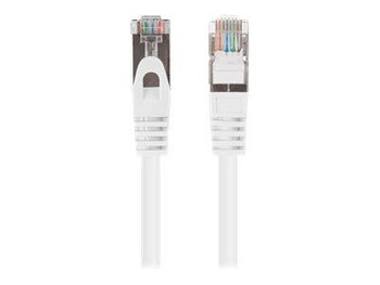 LANBERG Patchcord Cat.6 FTP 1m white 10-pack