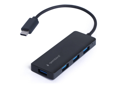 GEMBIRD 4-port USB 3.1 Gen 1 Type-C hub