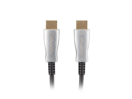 LANBERG Kabel HDMI M/M V2.0 10M Czarny Optyczny AOC