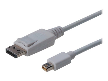 ASM AK-340102-030-W ASSMANN Kabel połączeniowy Displayport 1.1a Typ miniDP/DP M/M biały 3m