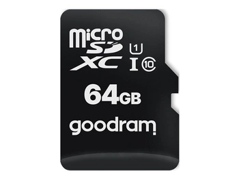 GOODRAM Karta Pamięci Micro SDXC 64GB Class 10 UHS-I + Adapter