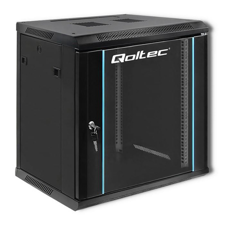 QOLTEC 54464 RACK cabinet 19inch 12U 600x635mm