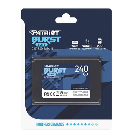 Dysk SSD 240GB Burst Elite 450/320MB/s SATA III 2.5