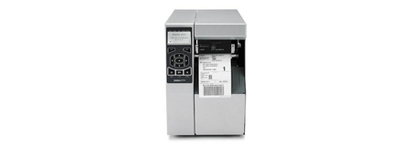TT Printer ZT510; 4", 300 dpi, Euro and UK cord, Serial, USB, Gigabit Ethernet, Bluetooth LE, Tear, Mono, ZPL