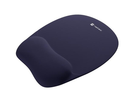 Podkładka ergonomiczna CHIPMUNK Memory Foam 230X200 granatowa 