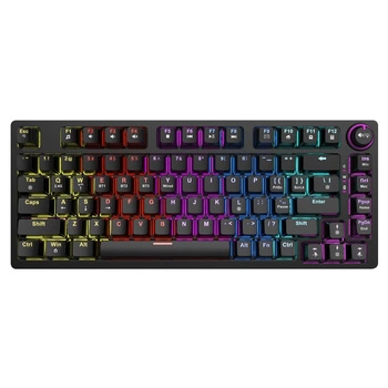 Klawiatura mechaniczna bezprzewodowa PHENIX Gateron Red Pro, ABS