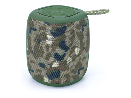 GEMBIRD Głośnik Bluetooth LED RMS 2x 5W khaki