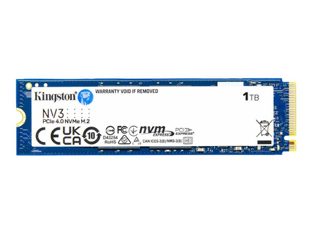 KINGSTON 1000G NV3 M.2 2280 PCIe 4.0 NVMe SSD