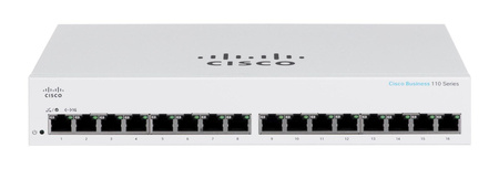 BUSINESS 110 SERIES UNMANAGED/SWITCH 16-PORT GE (CBS110-16T)