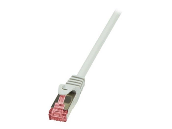 LOGILINK CQ2022S LOGILINK Patchcord Cat.6 S/FTP PIMF PrimeLine 0,5m, szary