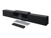 HP Poly Studio USB 4K Video Sound Bar Wifi BT Zoom Certified Certified for Microsoft Teams Black