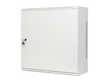 Szafa instalacyjna Rack Wisząca 19" 6U+3U 540x200 Niskoprofilowa Szara Lanberg (złożona)