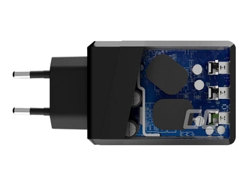 GREENCELL Ładowarka sieciowa ChargeSource 3 3xUSB 30W z szybkim ładowaniem Ultra Charge i Smart Charge