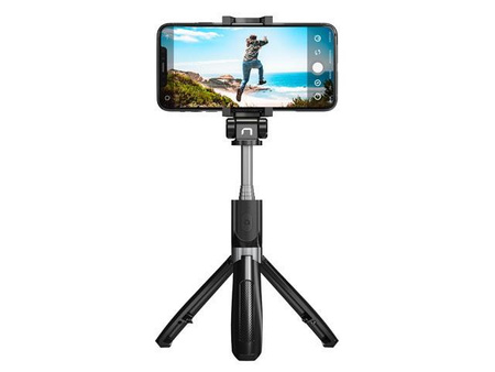 NATEC wireless selfie stick tripod Alvito BT 4.0 black