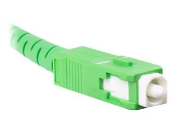 LANBERG fiber optic patchcord SM SC/APC-SC/APC simplex 2.5m LSZH g657b3 3.0mm white