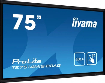 Monitor interaktywny 75 cali TE7514MIS-B2, INFRARED,50pkt,VA,4K,7H,WiFi,MIC,USB ANDROID 13, Google EDLA