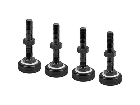 Zestaw nóżek poziomujących M10 do szaf AK-1602-B 