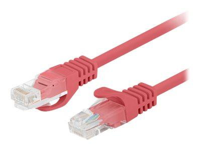 PATCHCORD KAT.6 UTP 1.5M CZERWONY FLUKE PASSED LANBERG 10-PACK