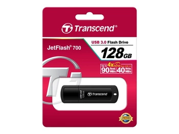 TRANSCEND TS128GJF700 Transcend memory USB 128GB Jetflash 700 USB 3.0, black