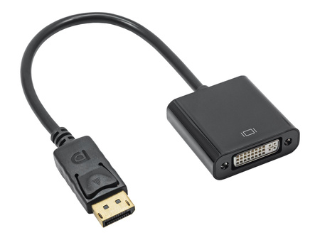 AKYGA Konwerter adapter z kablem AK-AD-58 DisplayPort m / DVI 24+5 f 20cm