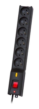 Listwa zasilająca Lestar LX 610 3m czarna
