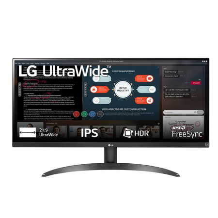 Monitor 29WP500-B 29 cali UltraWide FHD HDR Freesync