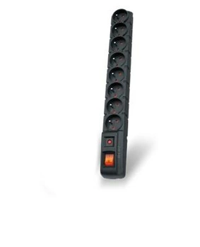 Listwa zasilająca Acar S8 (1,5m ; czarny)