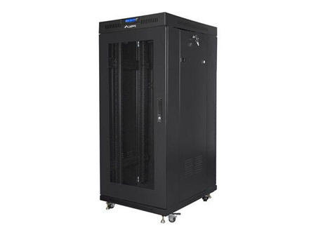 LANBERG Szafa stojąca rack 19inch 27U 600x600 LCD drzwi perforowane