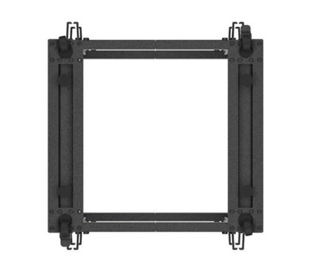 LANBERG Open rack 19 cali 15U 600x600-1100 regulowany czarny