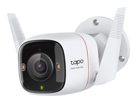 TP-LINK TAPO C325WB Outdoor Security Wi-Fi Camera 2K QHD 2688x1520 F1.0 2.4GHz 2T2R 2x External Antennas 1x Ethernet Port