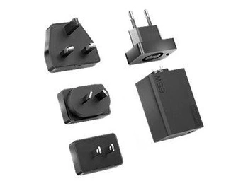 LENOVO 65W USB-C AC Travel Adapter 4 interchangeable plugs US EU AU UK
