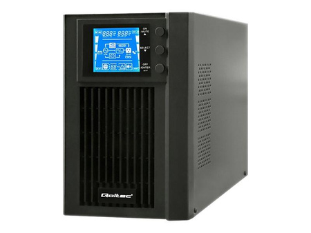 QOLTEC 53042 Qoltec Zasilacz awaryjny UPS On-line 1kVA 800W LCD USB