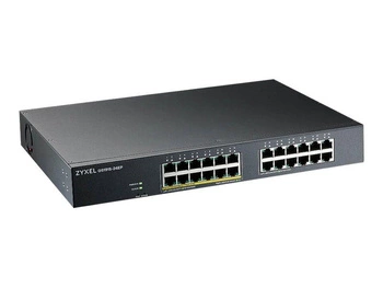 ZYXEL GS1915-24EP 24-port GbE of it 12 Ports PoE+ 130 Watt 802.3at Smart Switch NebulaFlex rackmount smart fan
