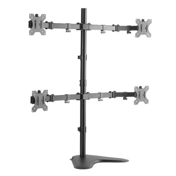 Uchwyt biurkowy na 4 monitory LCD/LED LogiLink VESA 100x100, 13–32“