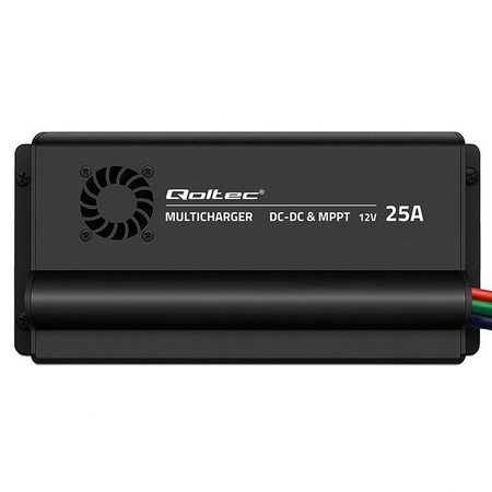 Automatyczna Ładowarka DC-DC 12V z regulatorem MPPT | 25A | LiFePO4 AGM GEL STD