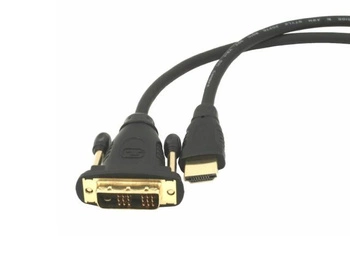 GEMBIRD HDMI to DVI male-male cable with gold-plated connectors 1.8m bulk package
