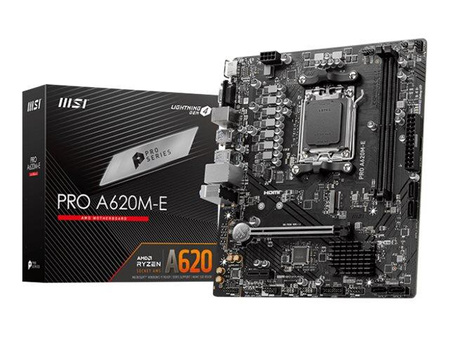MSI PRO A620M-E AM5 1xHDMI 1xVGA