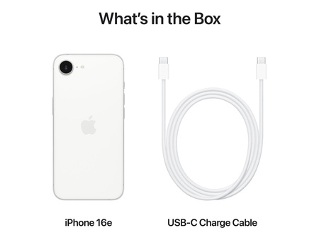 APPLE iPhone 16e 512GB White