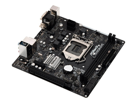 ASROCK H310CM-DVS ASRock H310CM-DVS , INTEL H310 Series, LGA1151, supports DDR4 2666, 4 x SATA3