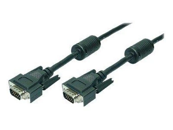 Kabel VGA LogiLink CV0016 VGA 2x Ferryt, 10m