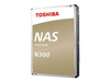 Dysk Toshiba N300 HDWG11AUZSVA 10TB 3,5" 7200 256MB SATA III NAS BULK