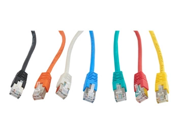 GEMBIRD patchcord RJ45 osłonka zalewana kat 5e FTP 15m szary