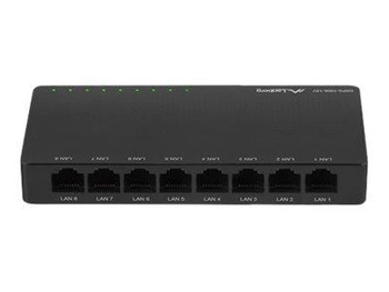 LANBERG switch DSP2-1008-12V 8-port 1Gbps 12v
