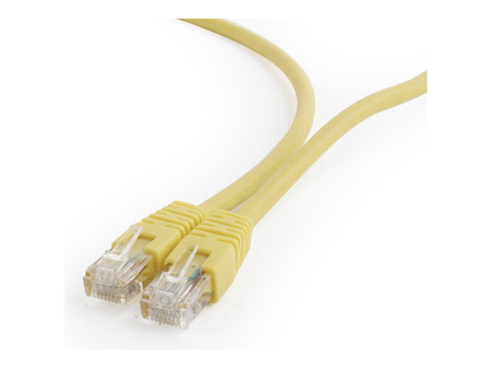 GEMBIRD patchcord kat 6 zalewane końcówki 5m żółty